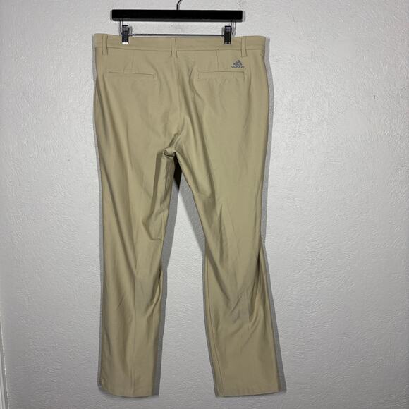 Adidas Golf Pants Casual Sport Office Athletic Khaki Stretch - 36x32 - Picture 5 of 7